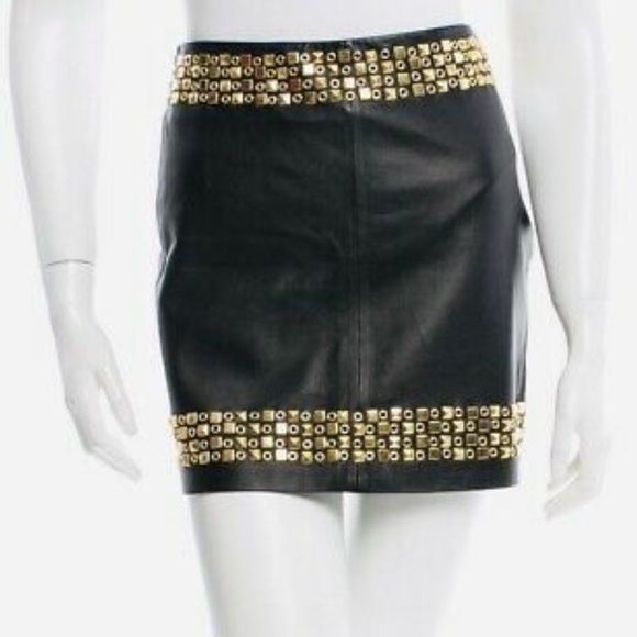 Tory Burch Leather Skirt - Picture 9 of 10